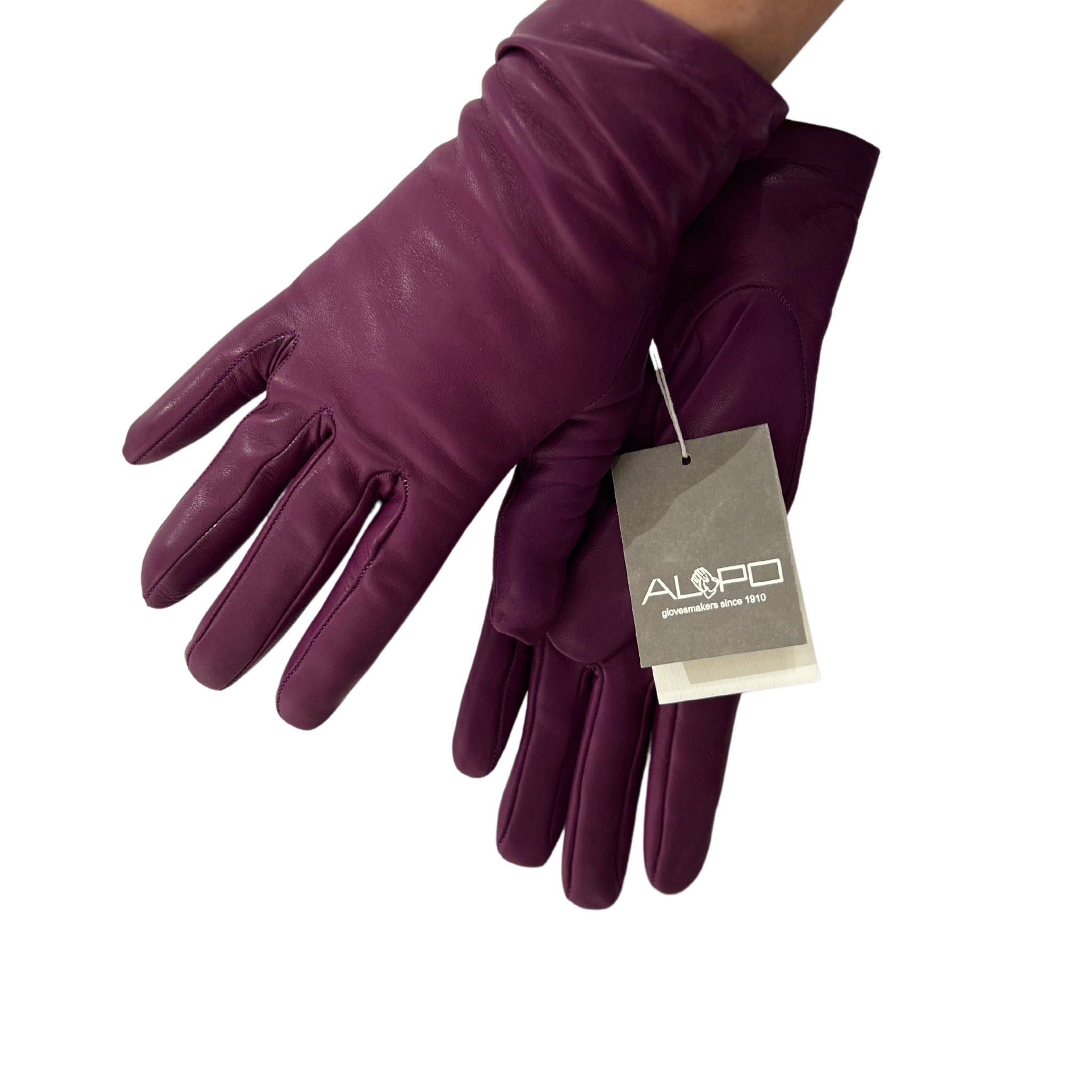 GUANTI IN PELLE FODERATI IN CASHMERE