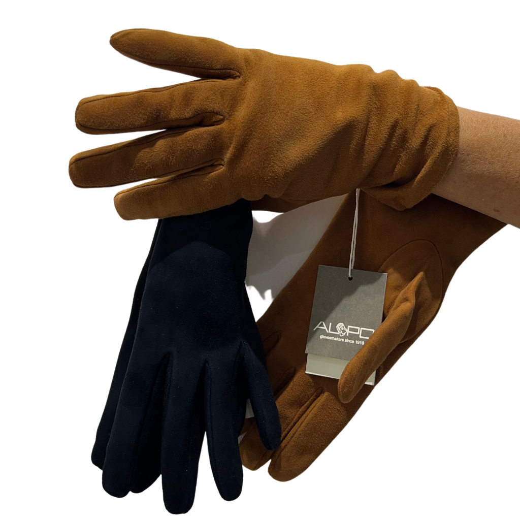 GUANTI SCAMOSCIATI IN CASHMERE